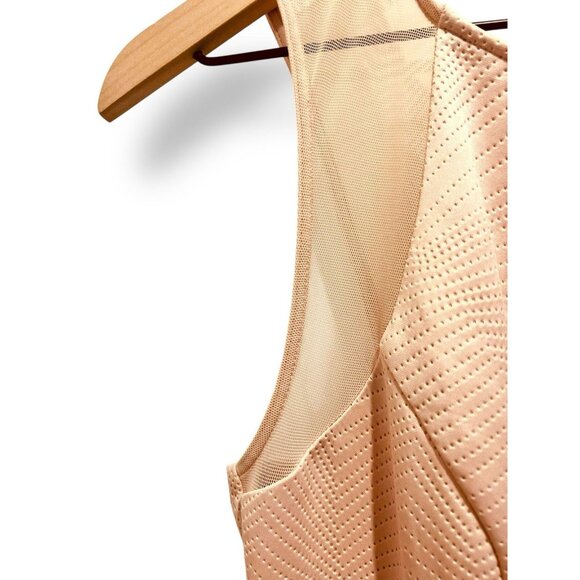 Guess Womens Mini Dress Size 8 Illusion Mesh Y2K Party Cocktail Fit & Flare - Picture 2 of 15